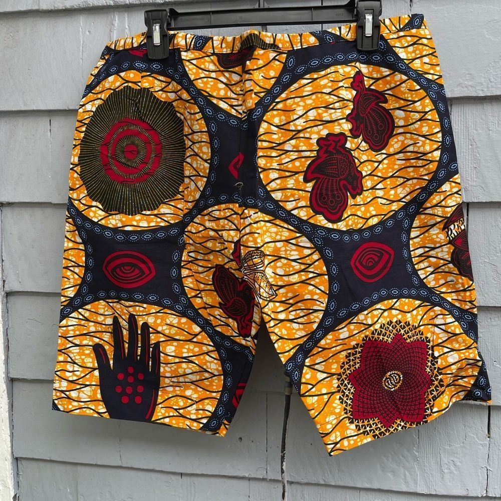 African prints shorts